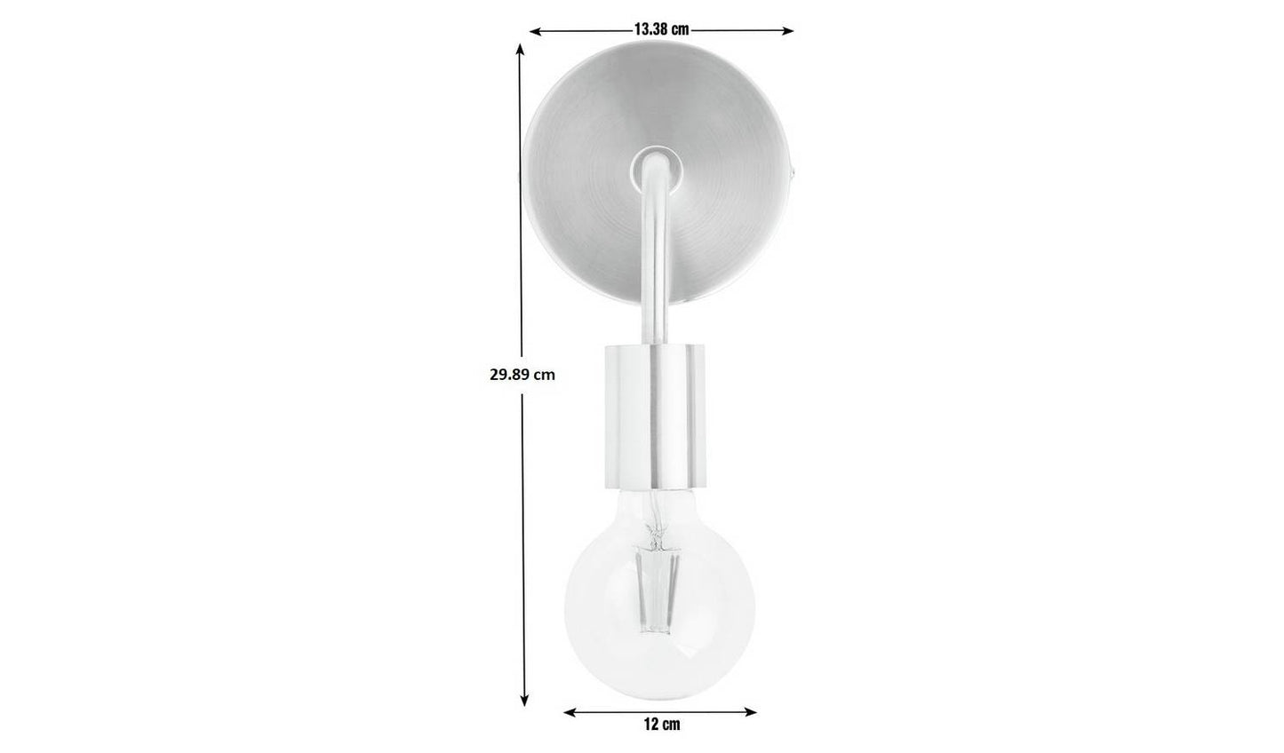 Argos Home Rayner Plug in Wall Light - Brass
