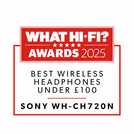 Sony WH-CH720N Over-Ear NC Wireless Headphones - Black