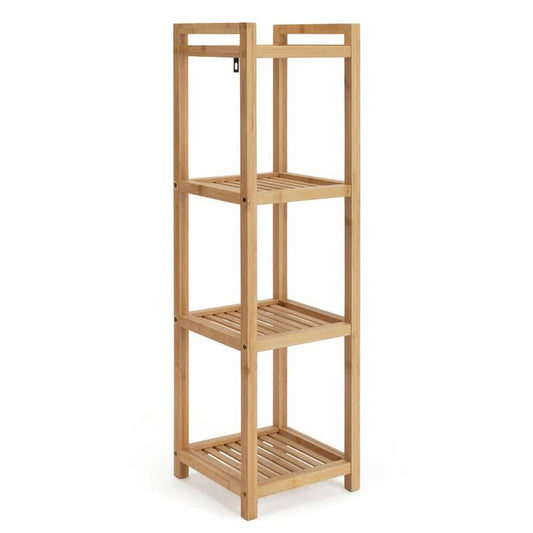 Habitat 4 Shelf Bamboo Storage Caddy - Bamboo