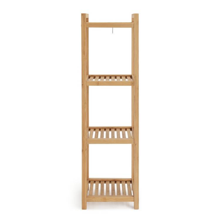 Habitat 4 Shelf Bamboo Storage Caddy - Bamboo