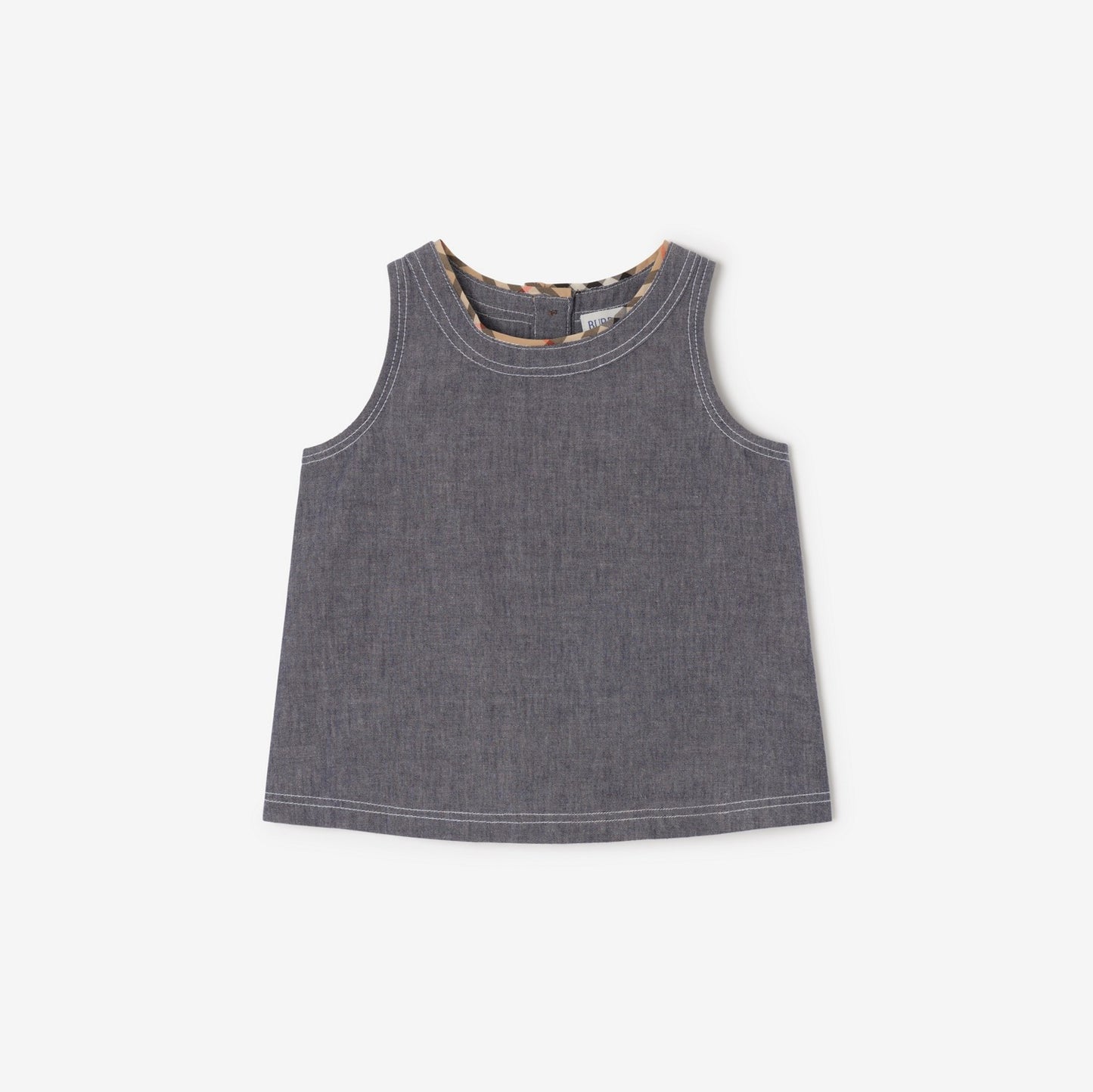 Cotton Chambray Top