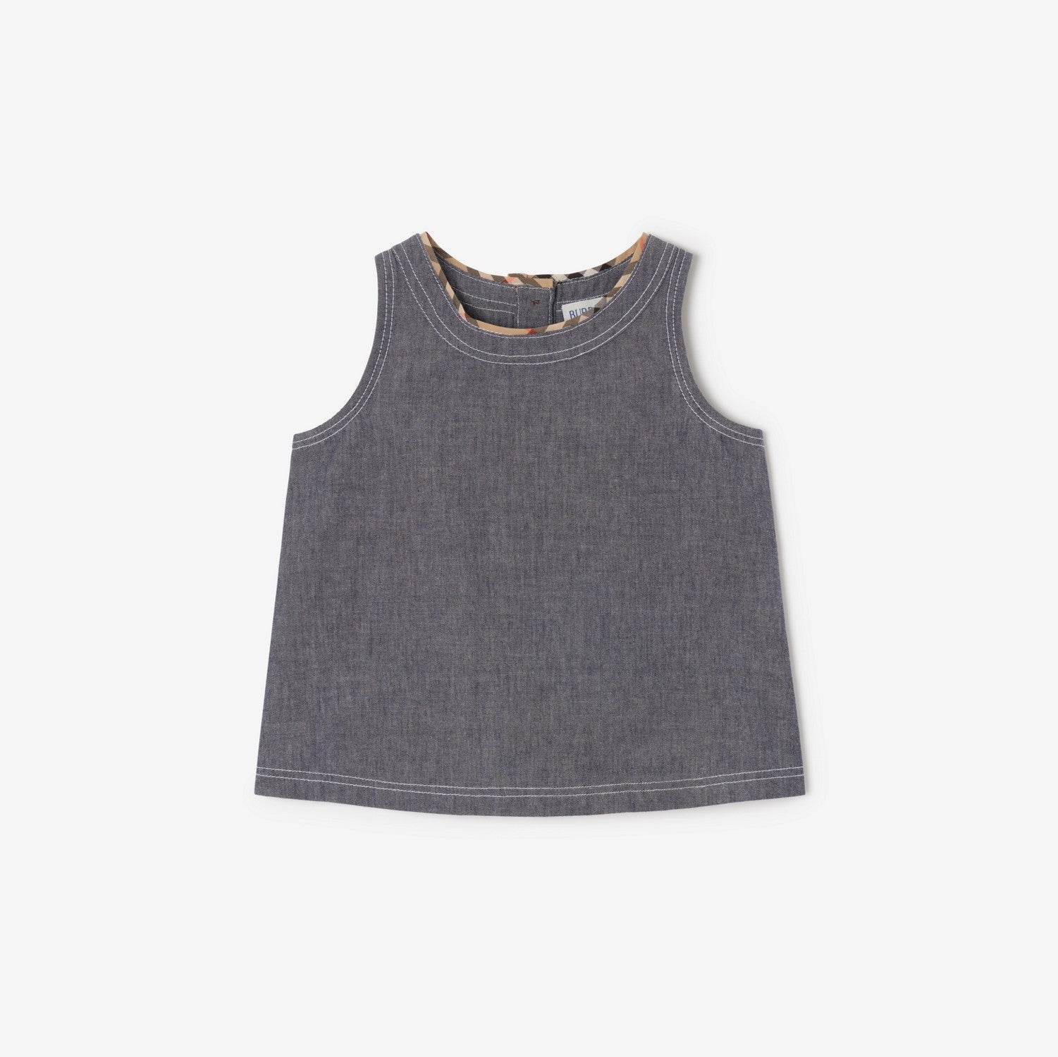 Cotton Chambray Top