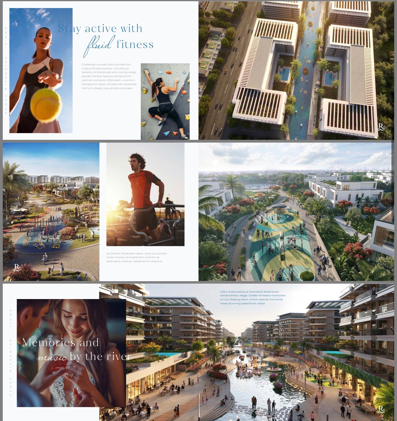 Damac Riverside 1 | 2 Bedroom Ultra Luxury Residences — Resort Scale Amenities — Dubai Investment Park UAE