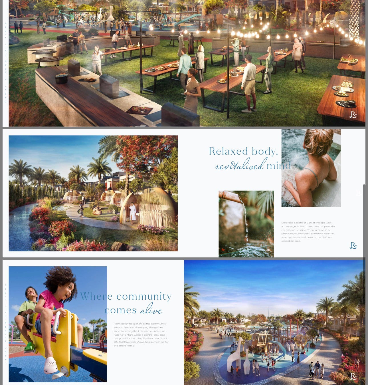 Damac Riverside 1 | 2 Bedroom Ultra Luxury Residences — Resort Scale Amenities — Dubai Investment Park UAE