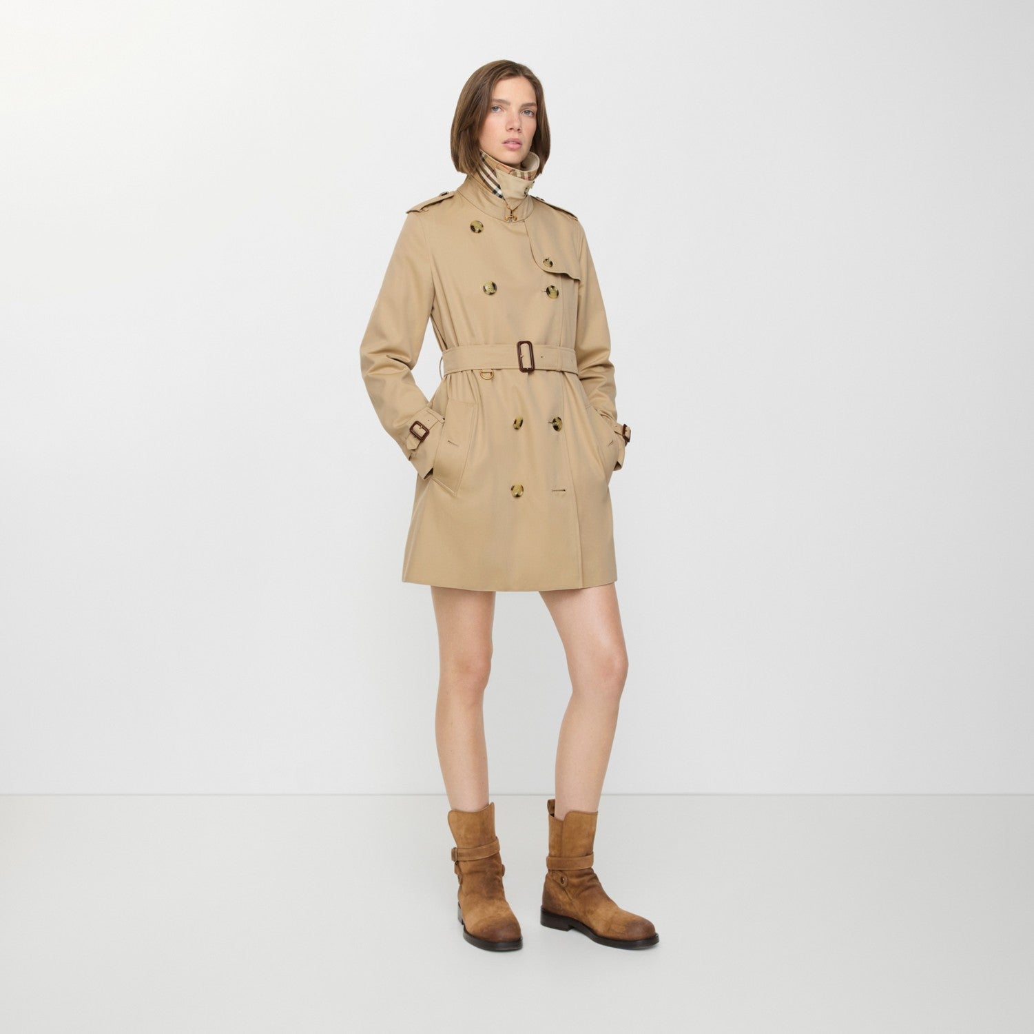Short Kensington Heritage Trench Coat