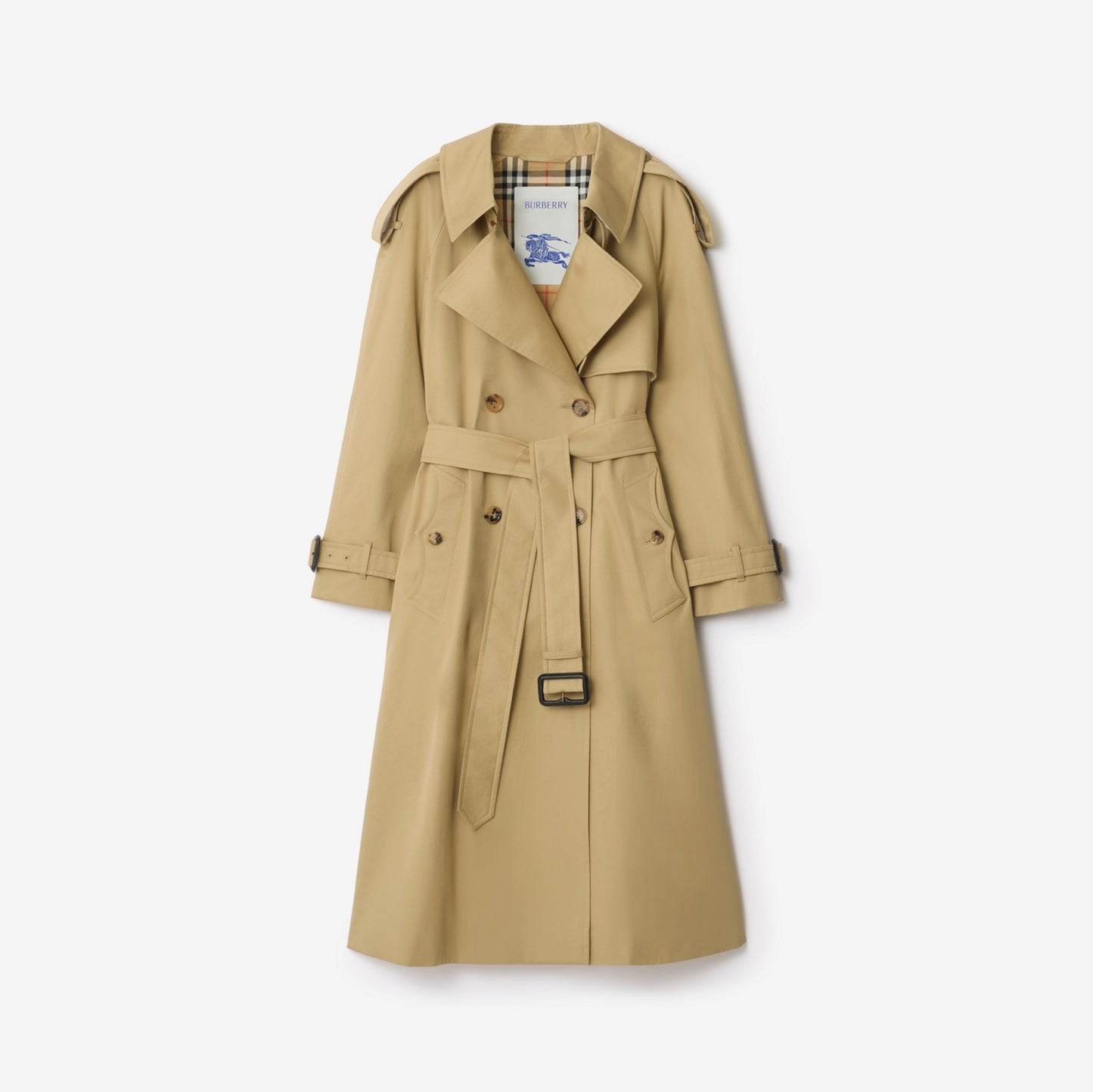 Long Gabardine Fitzrovia Trench Coat