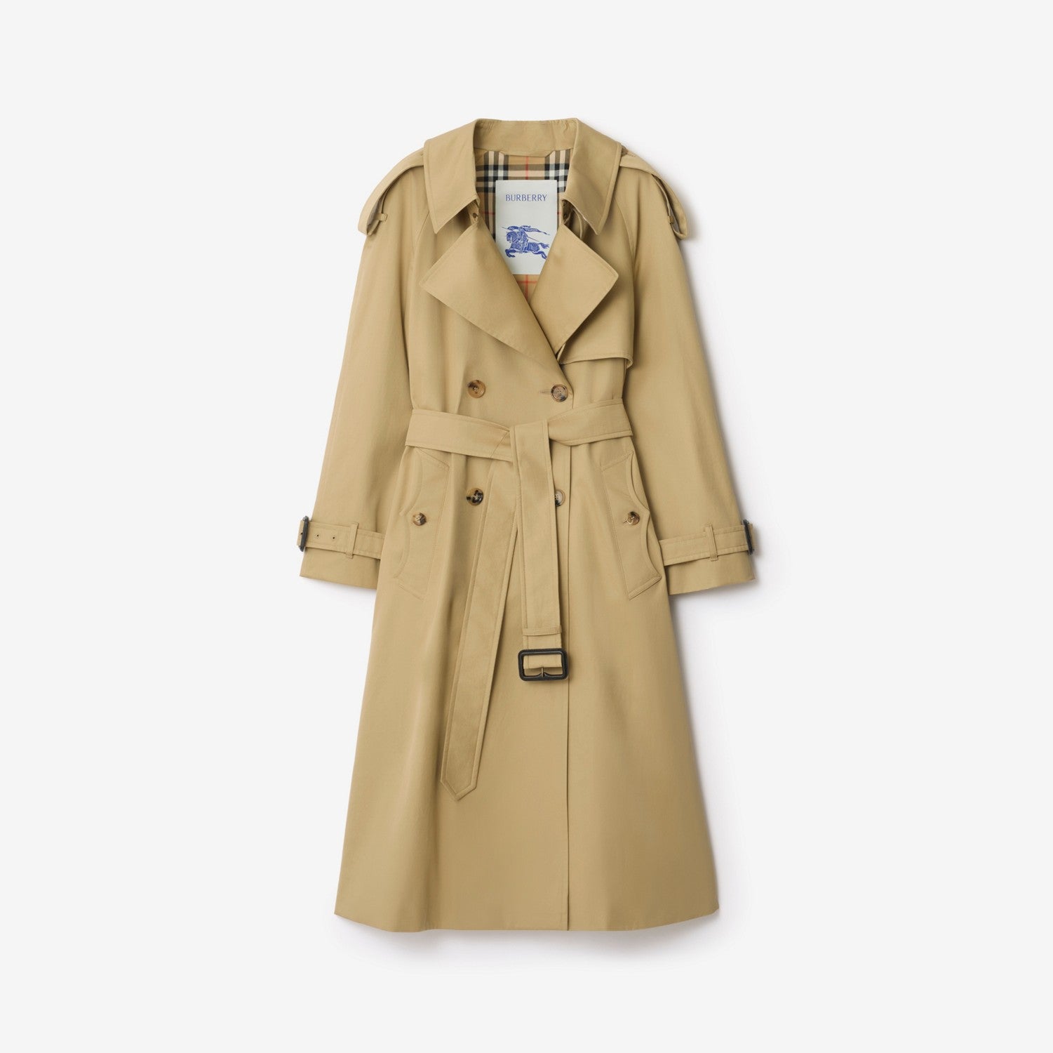 Long Gabardine Fitzrovia Trench Coat