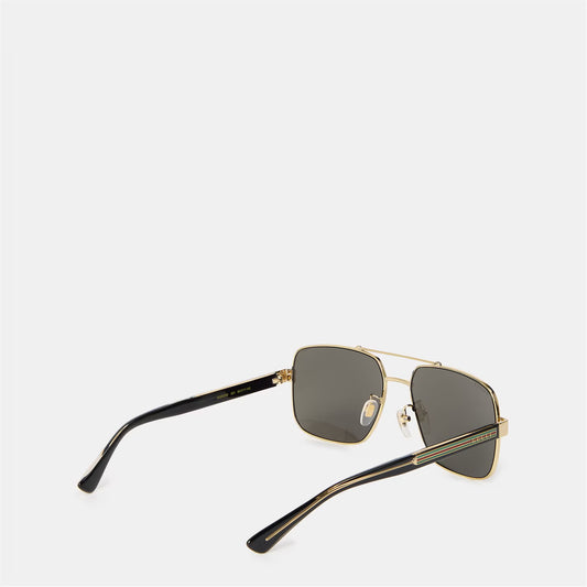 Men's Web Aviator Sunglasses