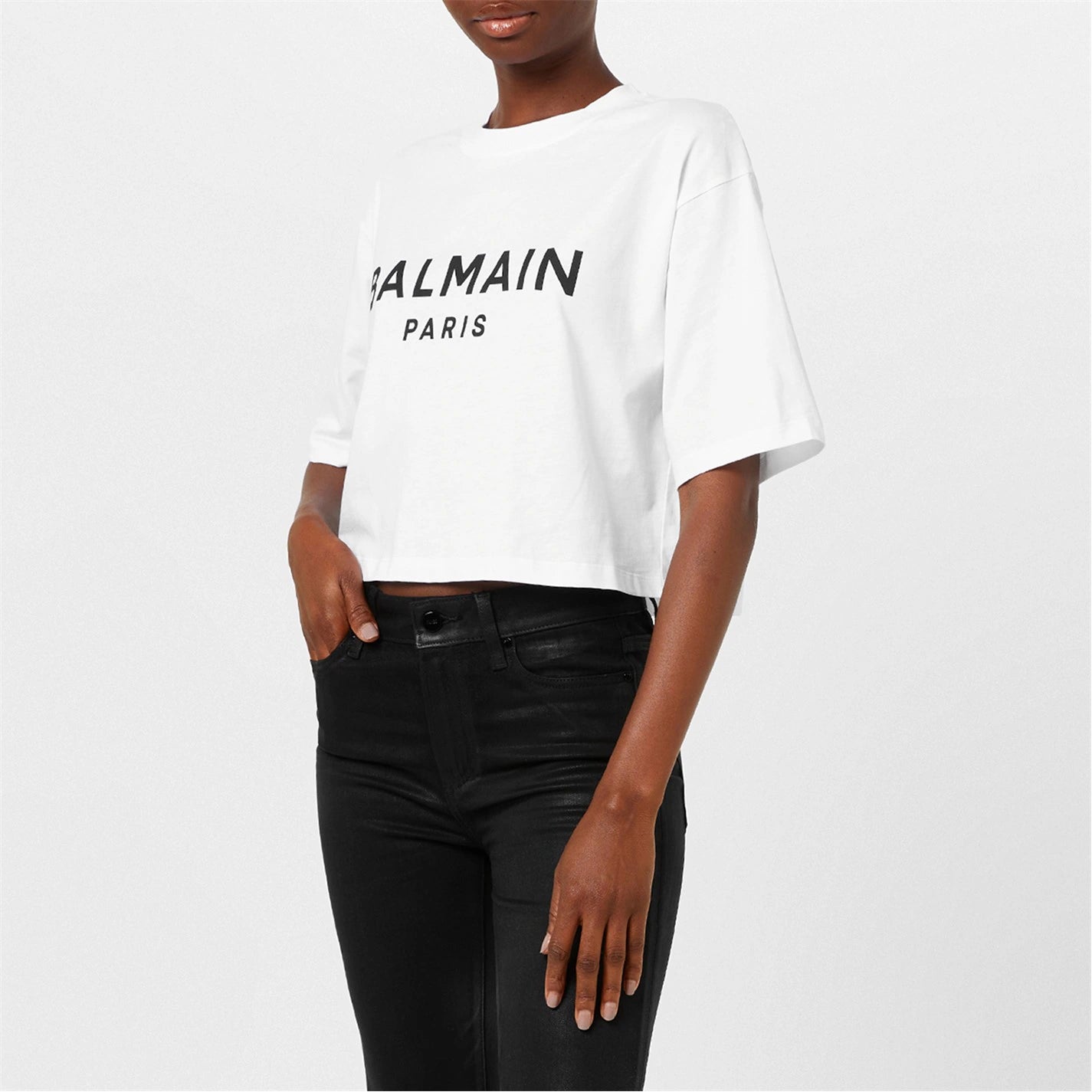 Cropped Logo T Shirt