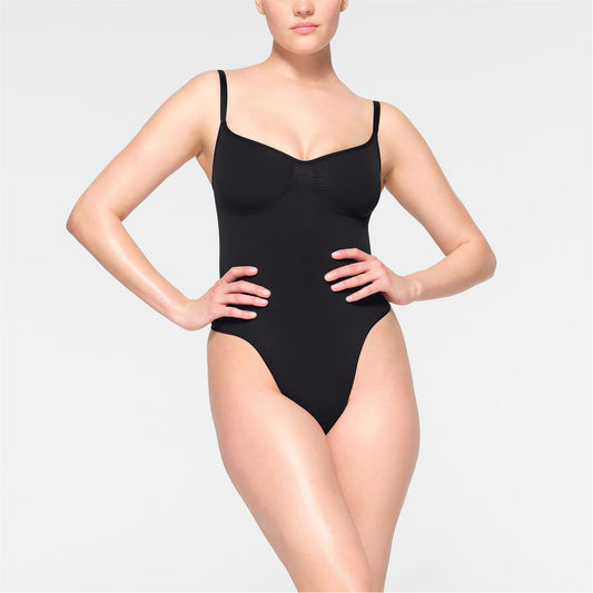SKIMS Womens Seamless Sculpt Thong Bodysuit