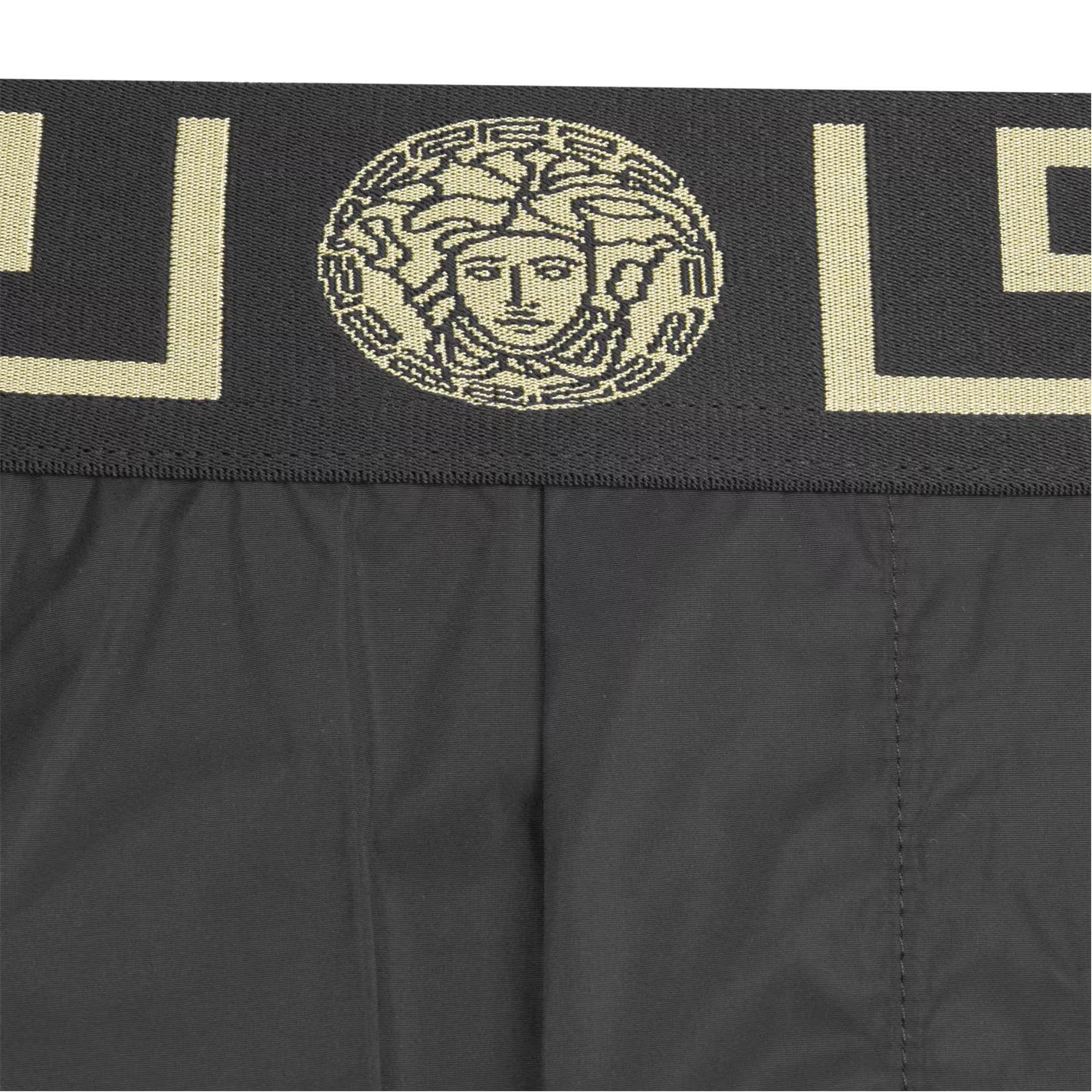 VERSACE ICON Greca Waistband Swim Shorts