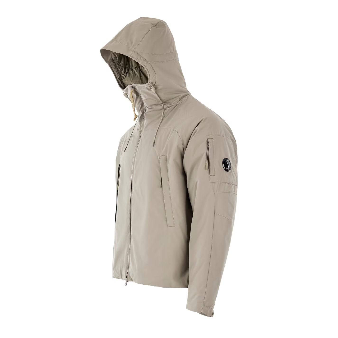 CP COMPANY Men's Pro-Tek PrimaLoft Silver Insulation Padded Hooded Softshell Jacket