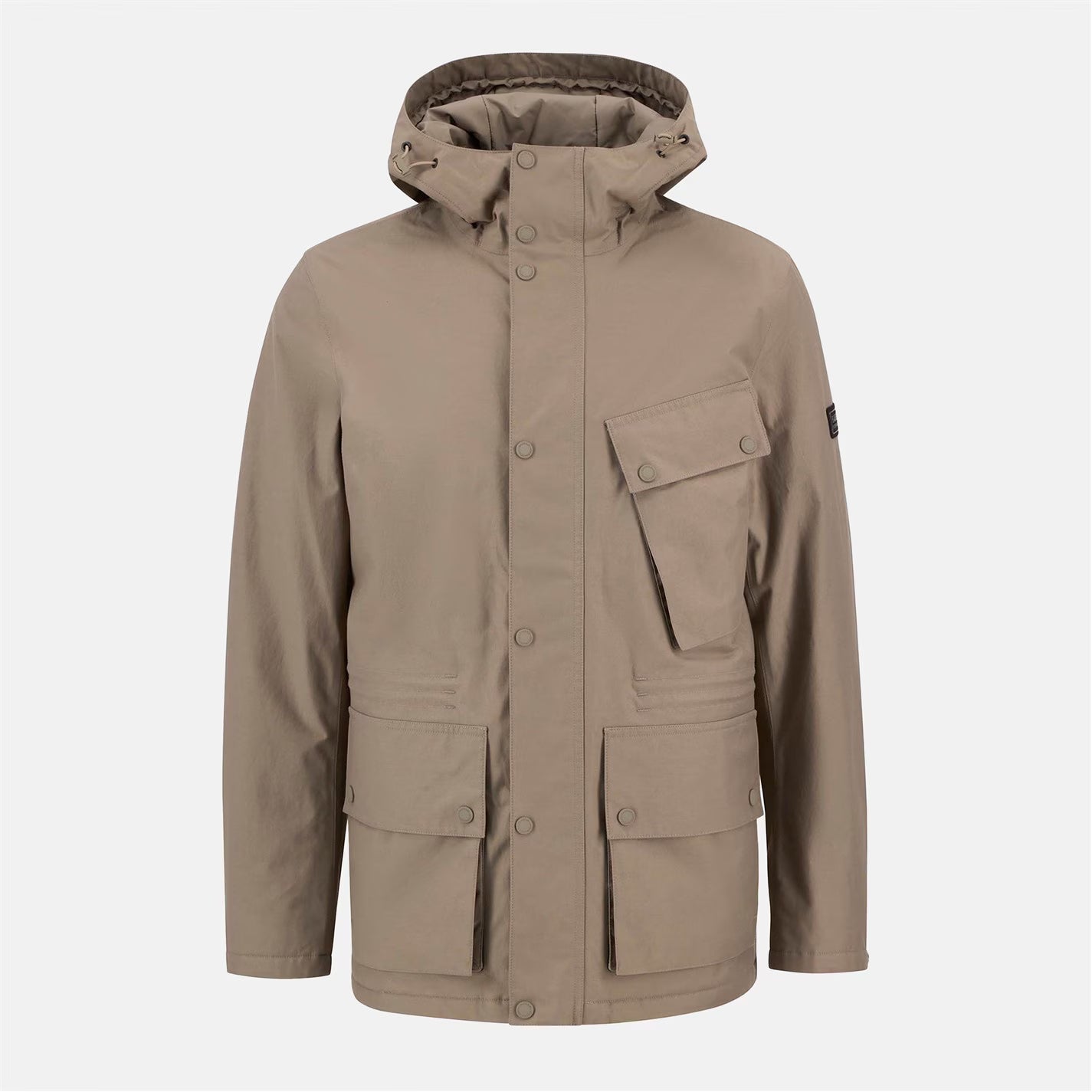 Barbour International Men's Endley Waterproof Hooded Long Sleeve Long Puffer Jacket