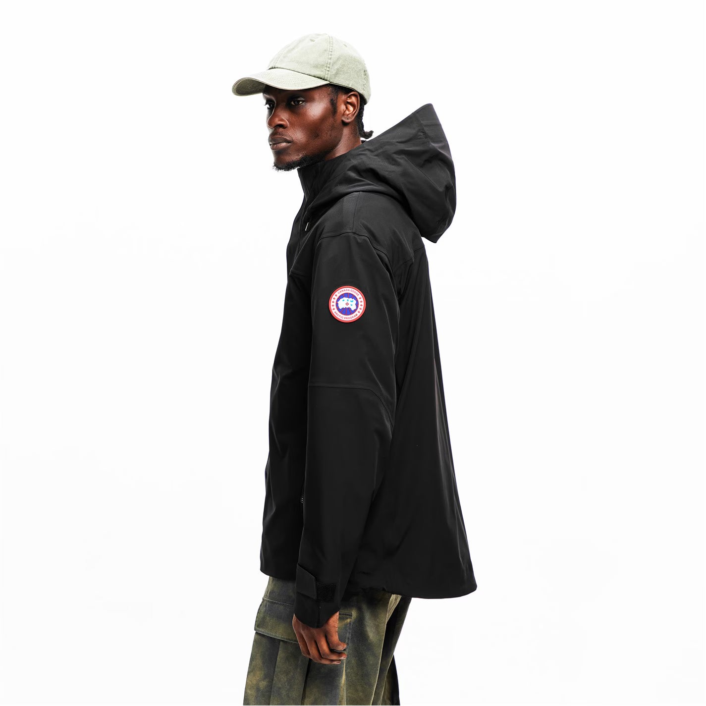 Men's Rupert Waterproof Hooded Long Sleeve Rain Anorak