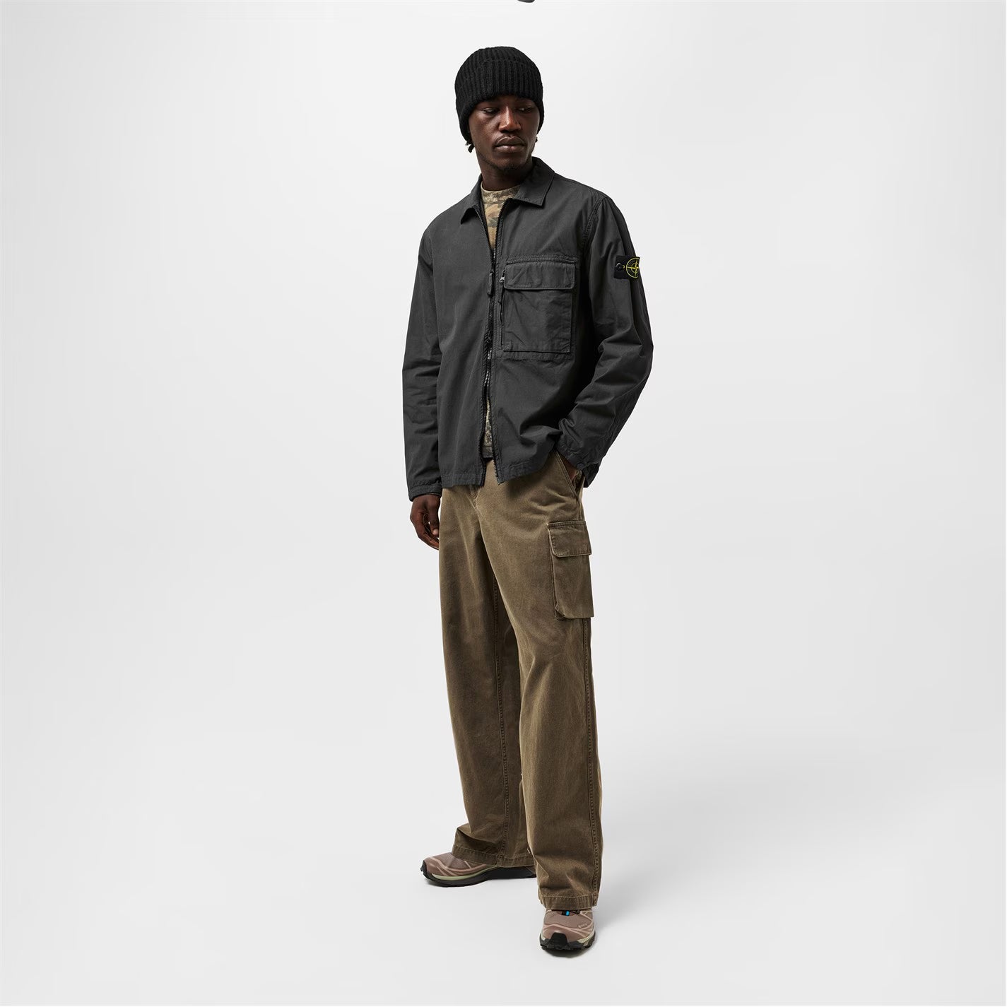 Men's Functional Pockets Overshirt