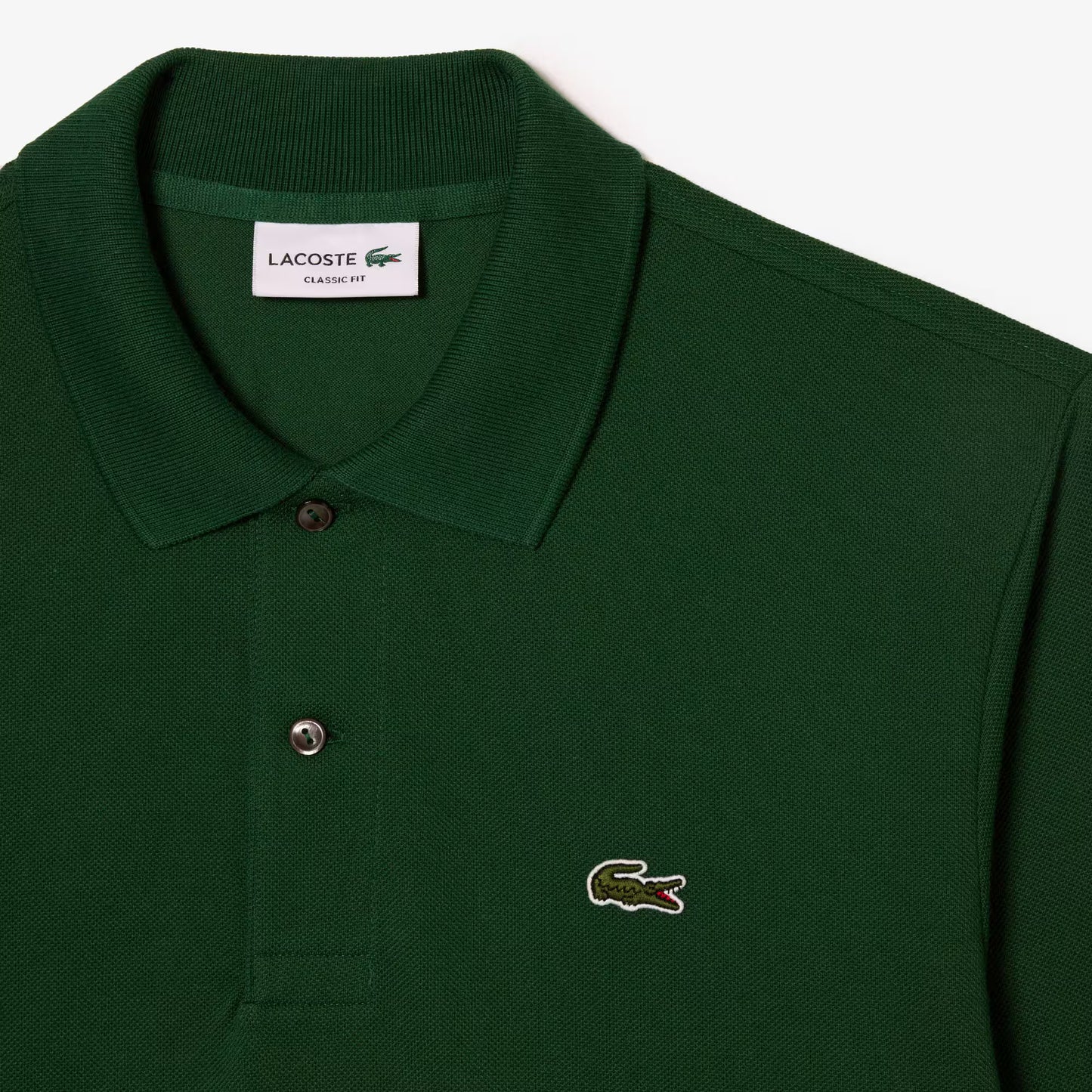 Classic Fit Long Sleeved L.12.12 Polo Shirt