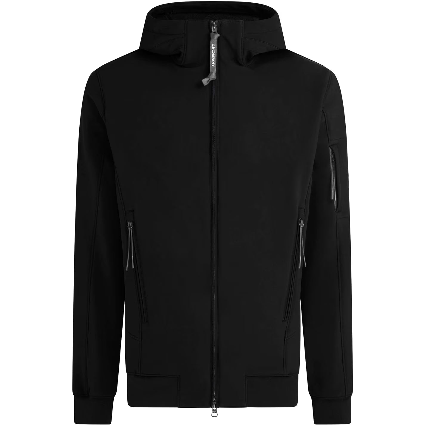 Men's Lens Windproof Hooded Long Sleeve Softshell Jacket