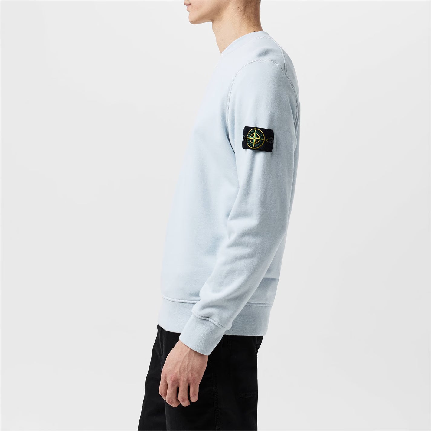 Men's Logo Lightweight Cotton Fleece Jumper