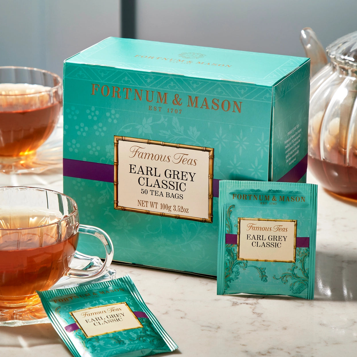 Earl Grey Classic, 50 Tea Bags, 100g