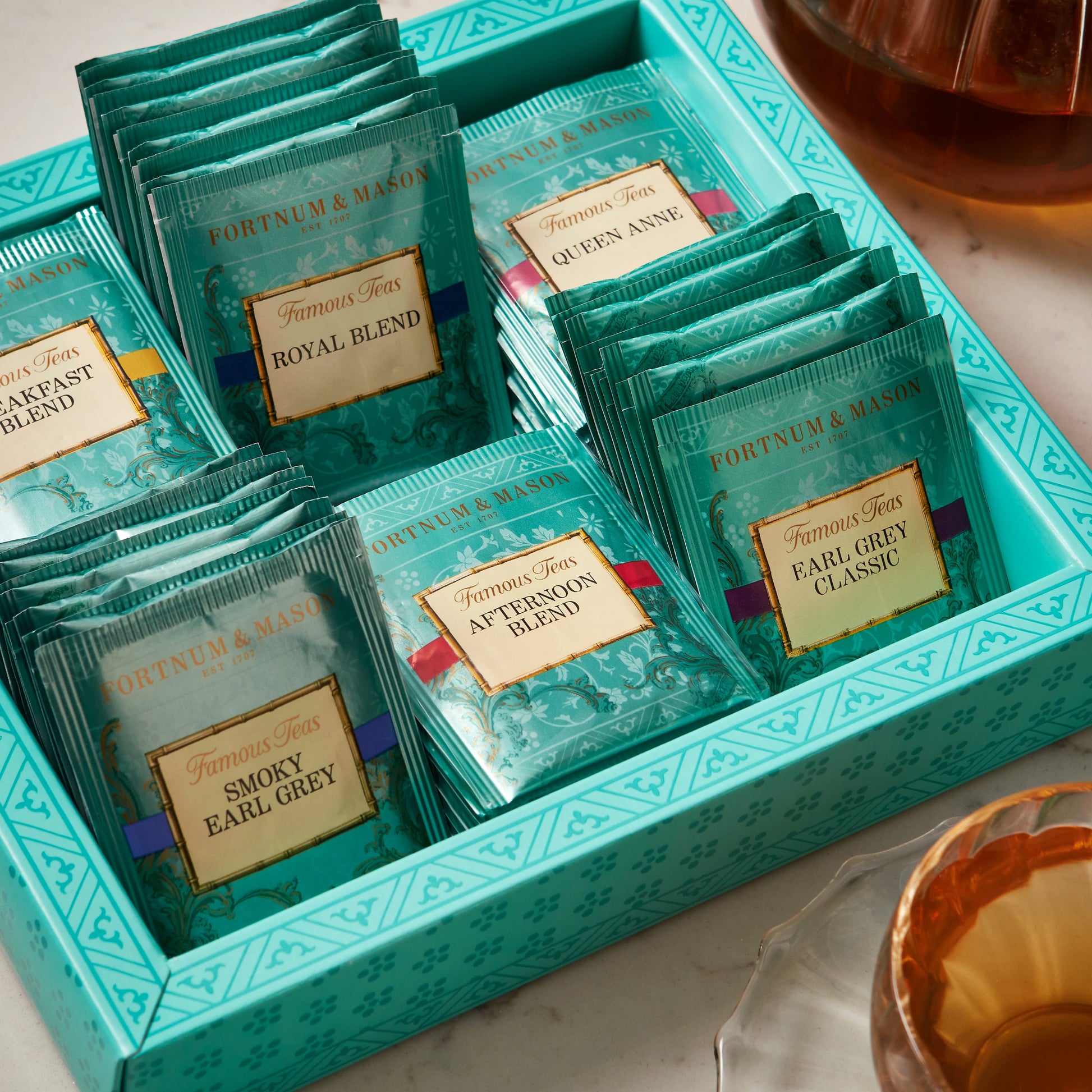 Fortnum's Famous Tea Selection, 60 Tea Bags, 120g
