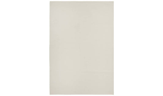 Argos Home Plain Cream Cotton Flatweave Rug - 60x90cm