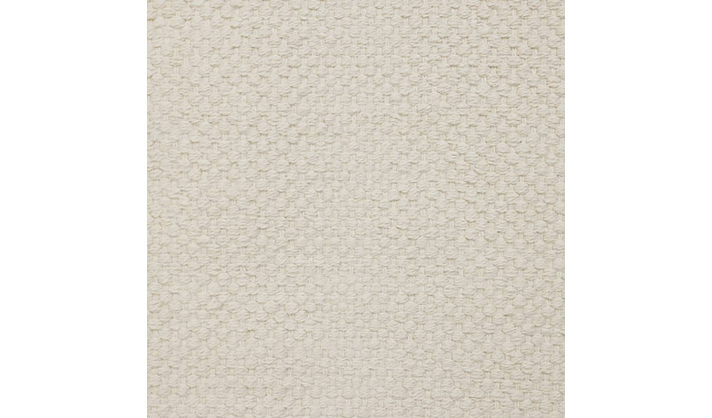 Argos Home Plain Cream Cotton Flatweave Rug - 60x90cm