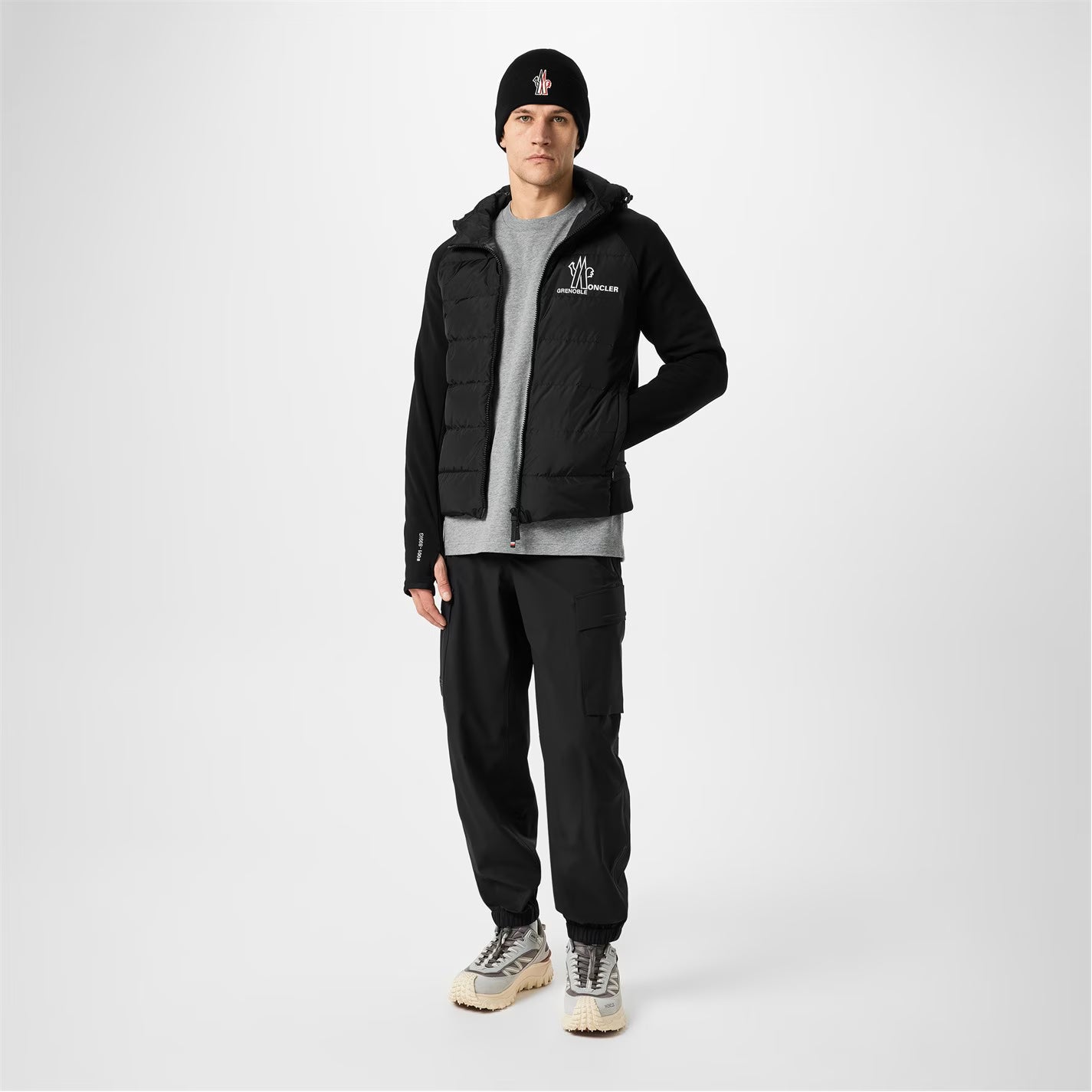 Men's Logo 90/10 Down Long Sleeve Hybrid Jacket