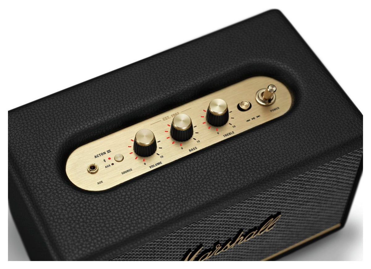 Marshall Acton III Home Speaker - Black