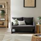Argos Home Dixon Small Fabric 2 Seater Sofa in a Box - Grey