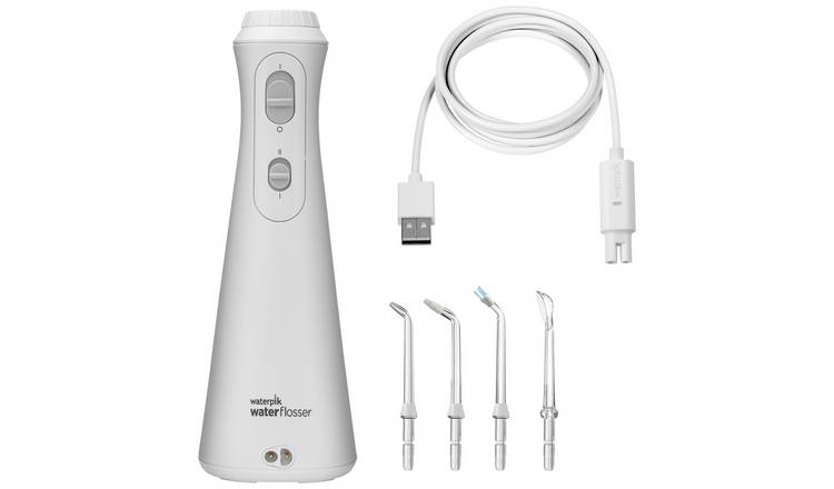 Waterpik Cordless Plus Rechargeable Water Flosser - White