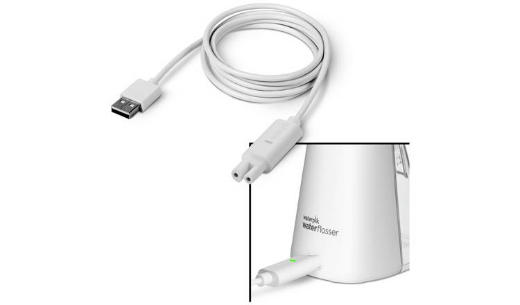 Waterpik Cordless Plus Rechargeable Water Flosser - White