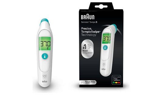 Braun BST200 TempleSwipe Forehead Thermometer