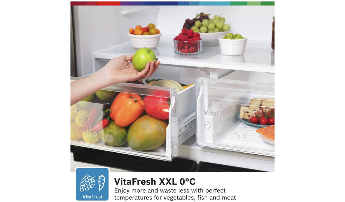 Bosch KFN96VPEAG Multi Door American Fridge Freezer-S/Steel