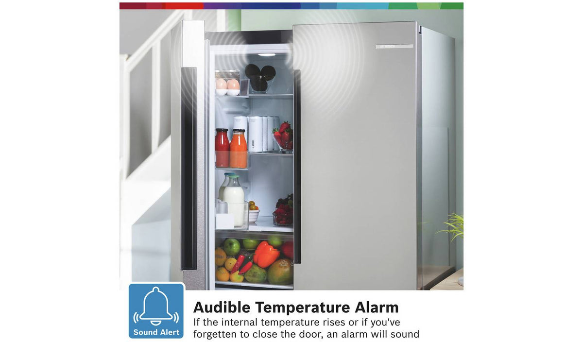 Bosch KFN96VPEAG Multi Door American Fridge Freezer-S/Steel