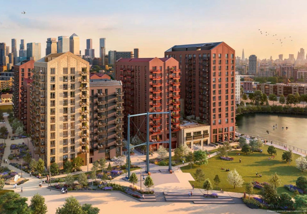 Heron Wharf — New Build 1-2-3 Bedroom Homes — Wellness Amenities — Zone 2 and 3 Canary Wharf London