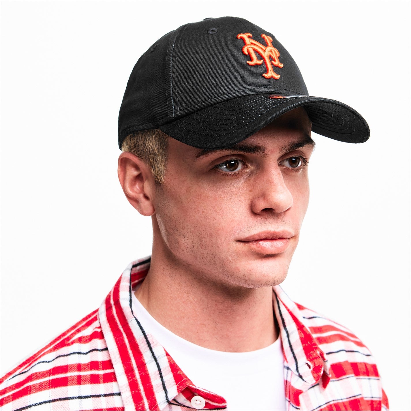 Men's Visor Script Adjustable Baseball Cap