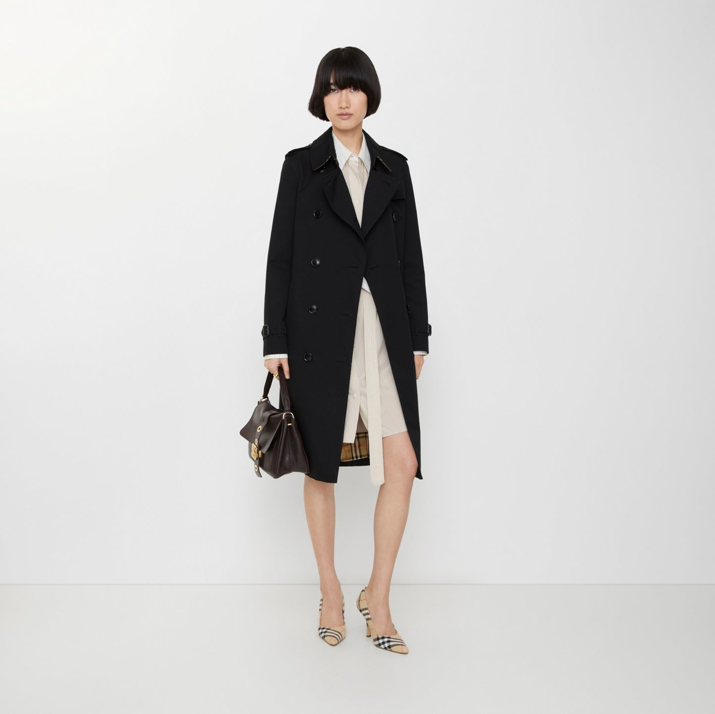 Long Kensington Heritage Trench Coat