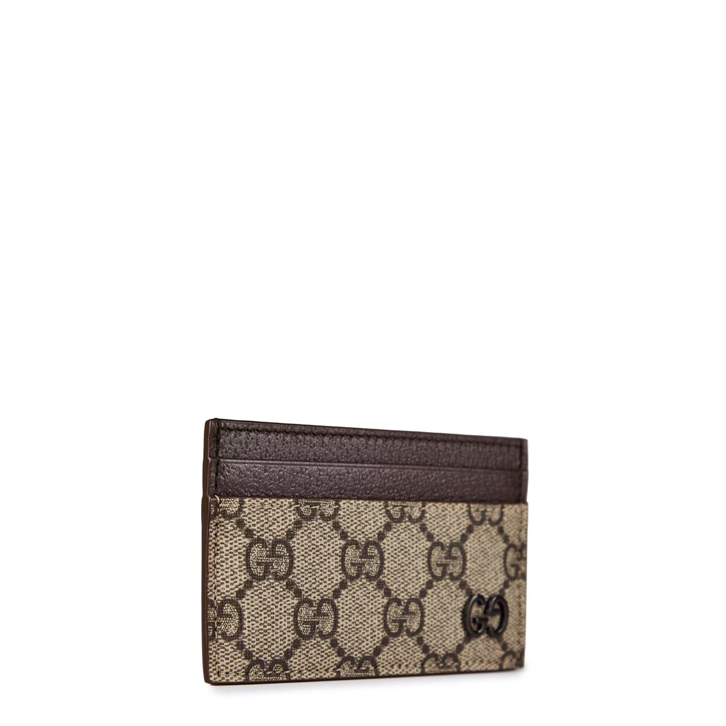 Men's GG Monogram Canvas Card Holder