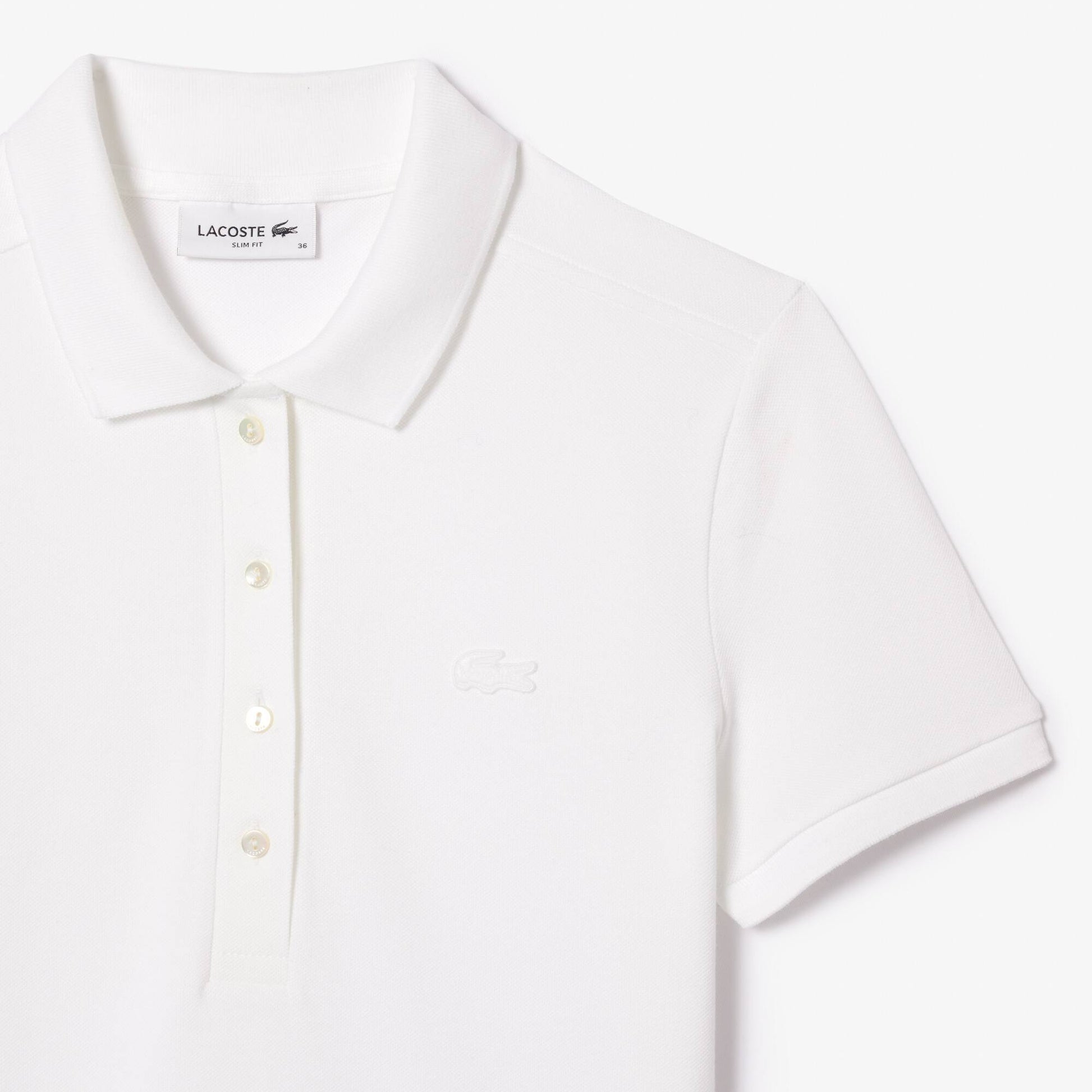L.12.D Slim Fit Stretch Piqué Polo Shirt