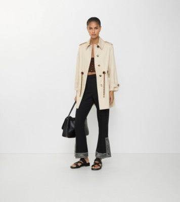 Short Gabardine Stonehaven Car Coat
