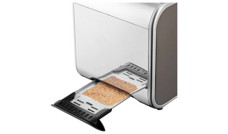 Russell Hobbs Luna 2 Slice Titanium Toaster 26432