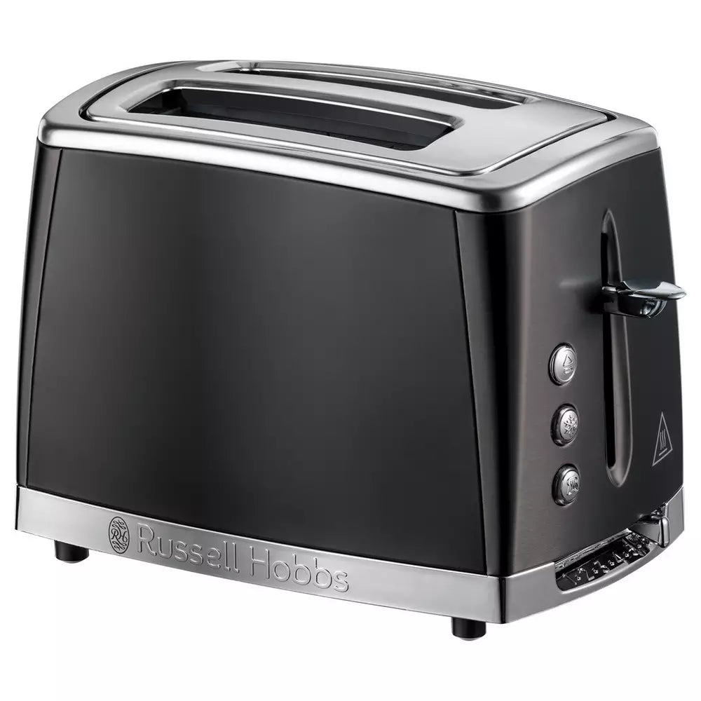 Russell Hobbs Luna 2 Slice Matte Black Toaster 26150