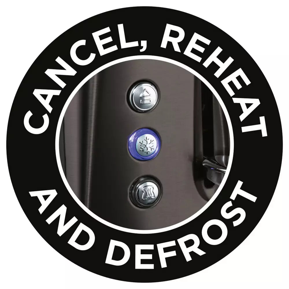 Russell Hobbs Luna 2 Slice Matte Black Toaster 26150