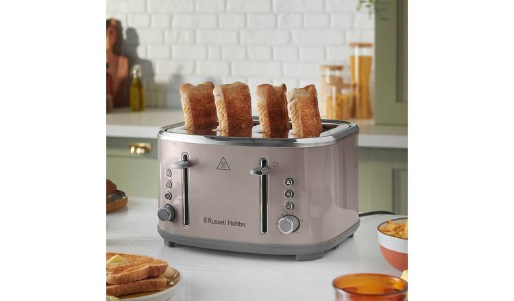 Russell Hobbs Stylevia 4 Slice Mocha Toaster 26293