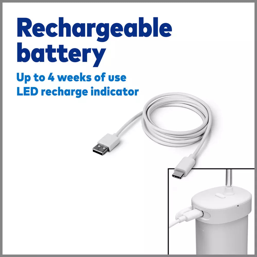 Waterpik Cordless Collapsible Reservoir Water Flosser- White