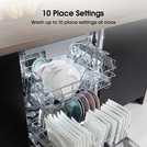 Hisense HS523E15WUK Slimline Dishwasher - White