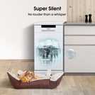 Hisense HS523E15WUK Slimline Dishwasher - White