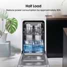 Hisense HS523E15WUK Slimline Dishwasher - White