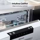 Hisense HS523E15WUK Slimline Dishwasher - White