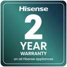 Hisense HS523E15WUK Slimline Dishwasher - White